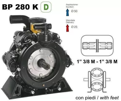 картинка Насос мембранный Comet серия BP280 D (248л/мин; 20 бар) фото 5 картинка Насос мембранный Comet серия BP280 D (248л/мин; 20 бар) фото 5