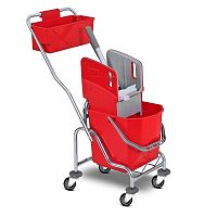 фото Одноведерная тележка Aquamatic 1x25 л