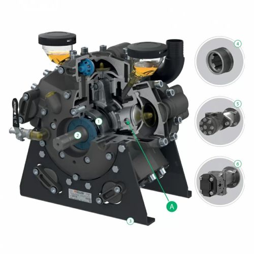 картинка Насос мембранный Comet APS 51 (50,7 л/мин; 40 бар) фото 4 картинка Насос мембранный Comet APS 51 (50,7 л/мин; 40 бар) фото 4