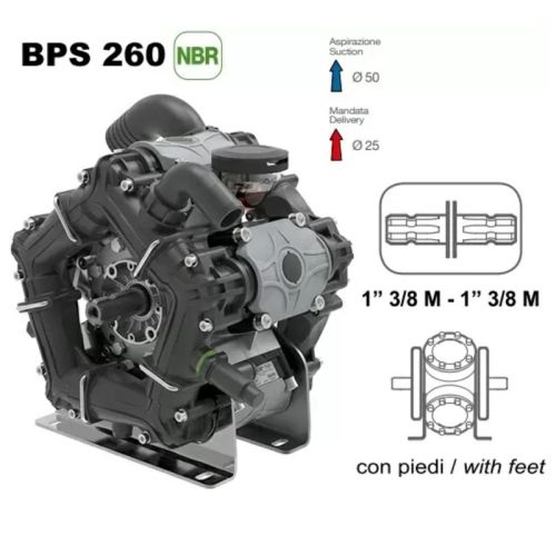картинка Насос мембранный Comet ВPS260 (249 л/мин; 20 бар) фото 6 картинка Насос мембранный Comet ВPS260 (249 л/мин; 20 бар) фото 6