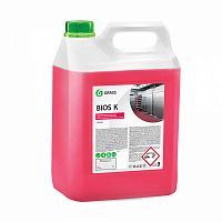фото Высококонцентрированное щелочное средство Grass BIOS-K (канистра 5,6 кг)