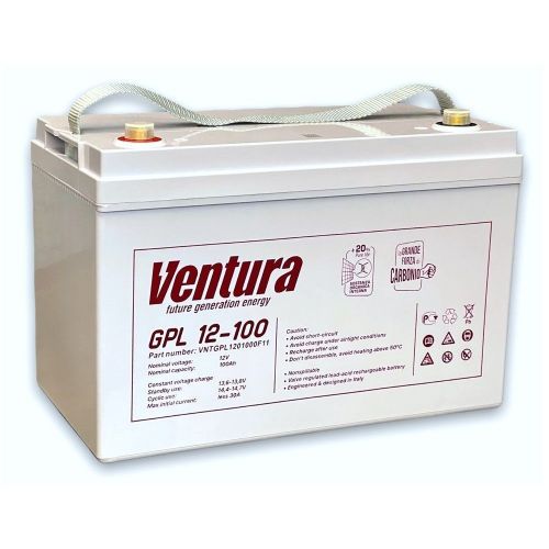 фото Свинцово-кислотная батарея Ventura GPL 12-100 фото 2 Свинцово-кислотная батарея Ventura GPL 12-100 фото 2