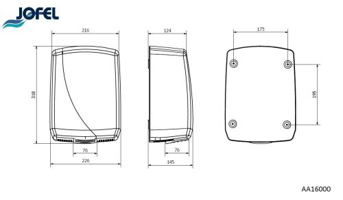 картинка Электросушилка Jofel Futura AA16000 фото 2 картинка Электросушилка Jofel Futura AA16000 фото 2