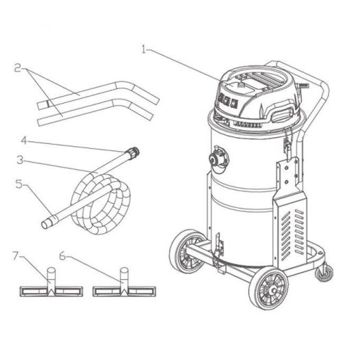 картинка Промышленный пылесос Bersi D6 фото 7 картинка Промышленный пылесос Bersi D6 фото 7
